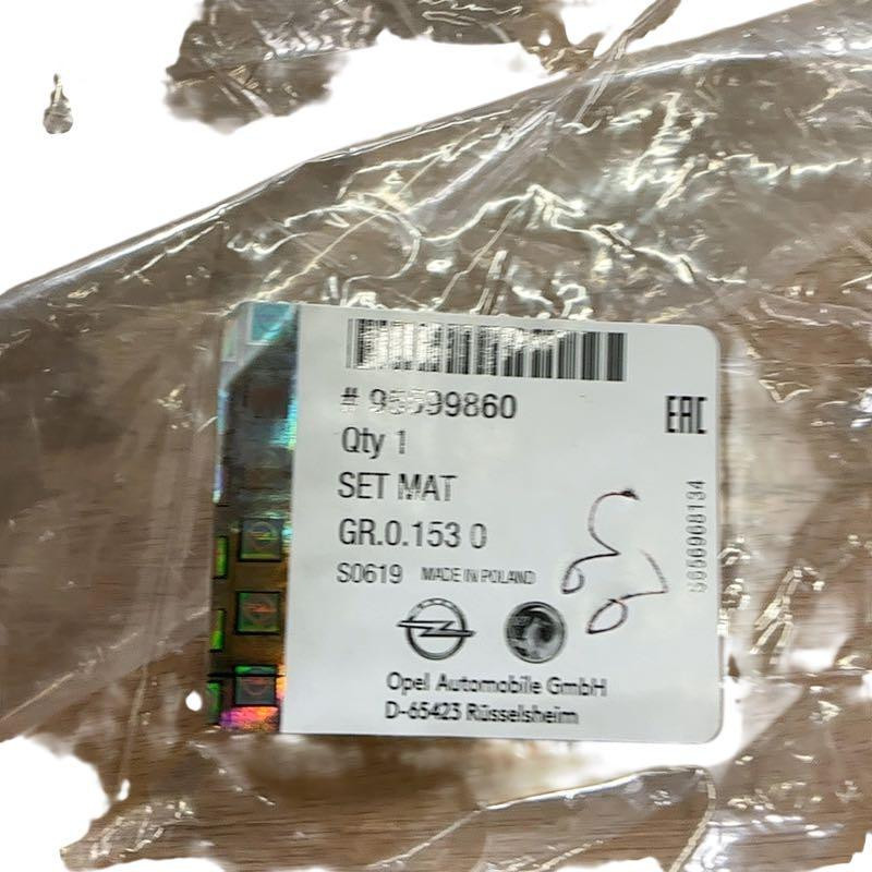 Tapis de sol - OPEL Grandland X - 95599860