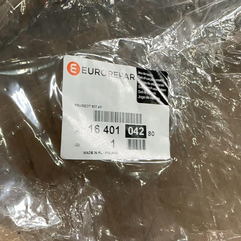 Tapis de sol EUROREPAR - PEUGEOT 407 - 1640104280