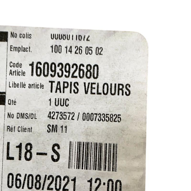 Tapis de sol - PEUGEOT RCZ - 1609392680