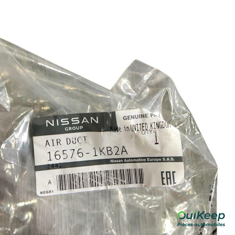 Luchtinlaatslang - NISSAN Juke - 165761KB2A