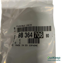 Bremsschlauch hinten - PEUGEOT Partner - 9836470680
