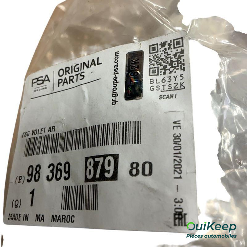 Kabelboom achterklep - PEUGEOT 2008 2 - 9836987980