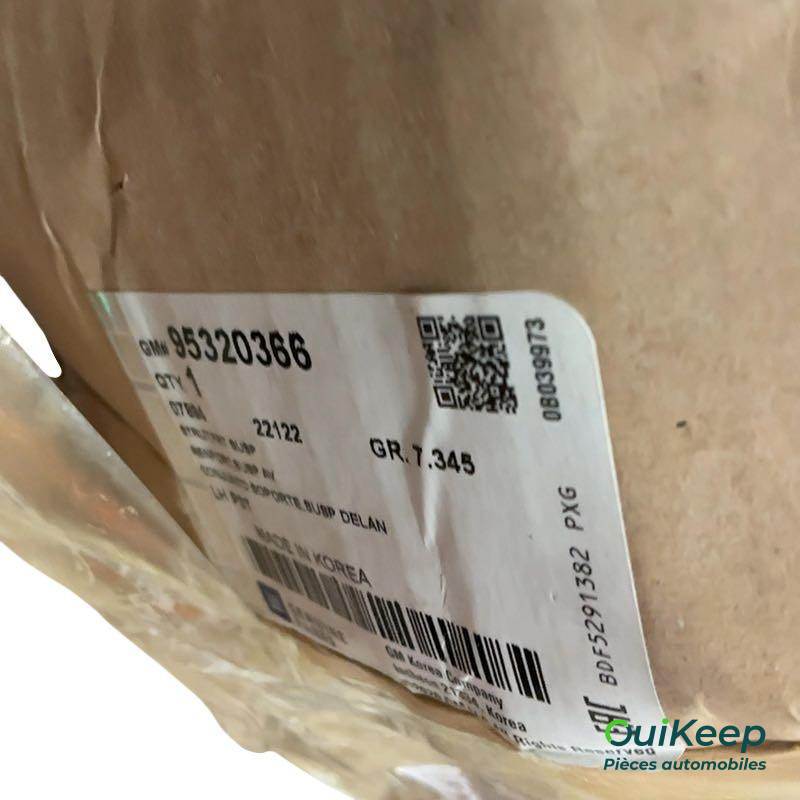 Amortiguador delantero izquierdo - OPEL Mokka X - 95320366
