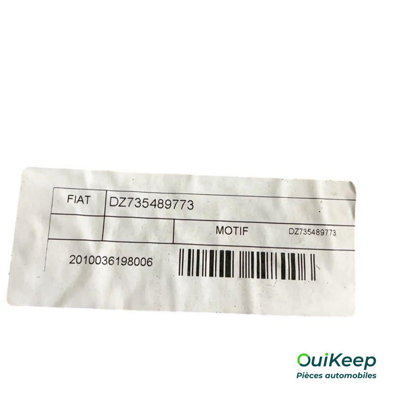 Heating control - FIAT 500 - 735489773