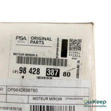 Linker spiegelmotor - CITROËN C4 - 9842838780
