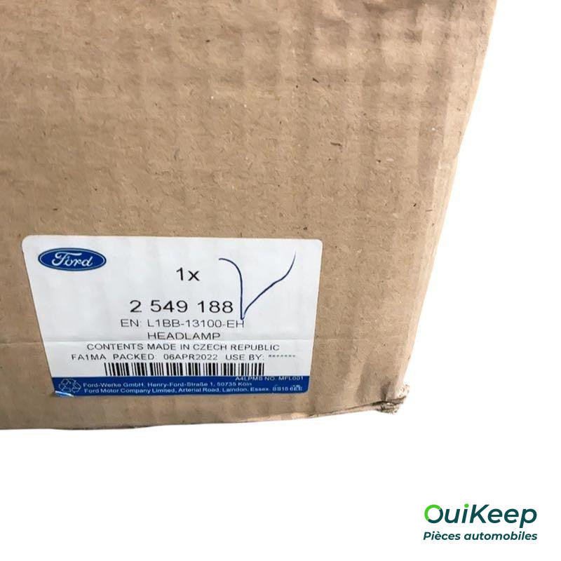 Scheinwerfer vorne rechts - FORD Fiesta MK7 - 2549188