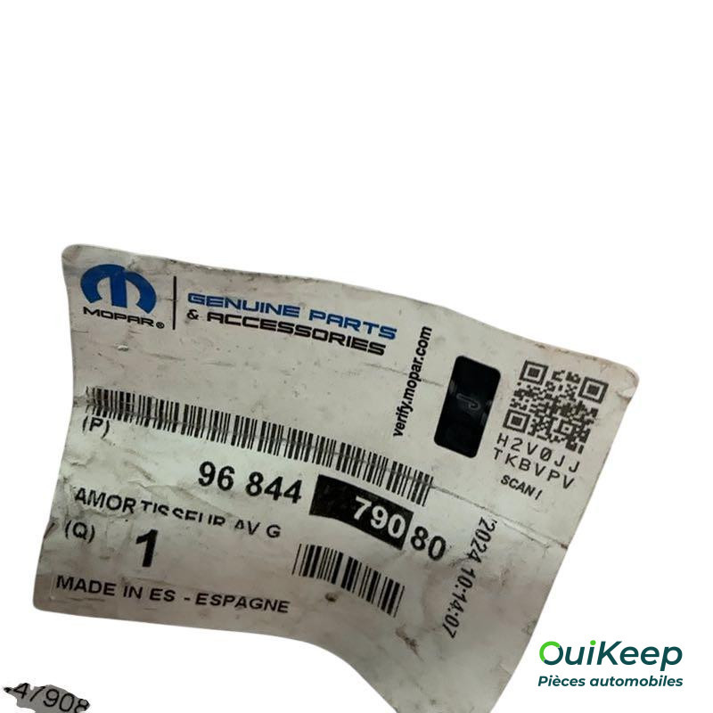 Schokdemper linksvoor - CITROEN Berlingo 2 - 9684479080