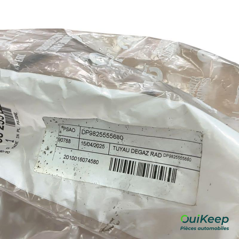 Manguera de refrigeración - CITROËN C3 - 9825555680