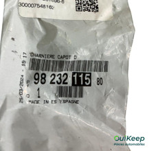 Bisagra del capó - OPEL Corsa F - 9823211580
