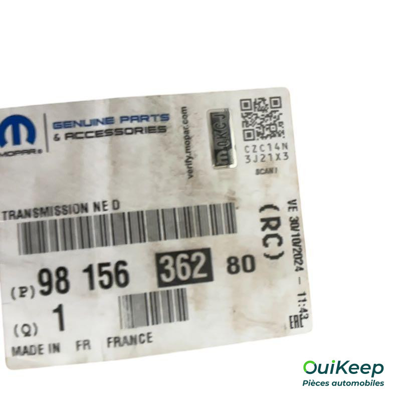 Eje de transmisión delantero derecho - PEUGEOT 308 2 - 9815636280