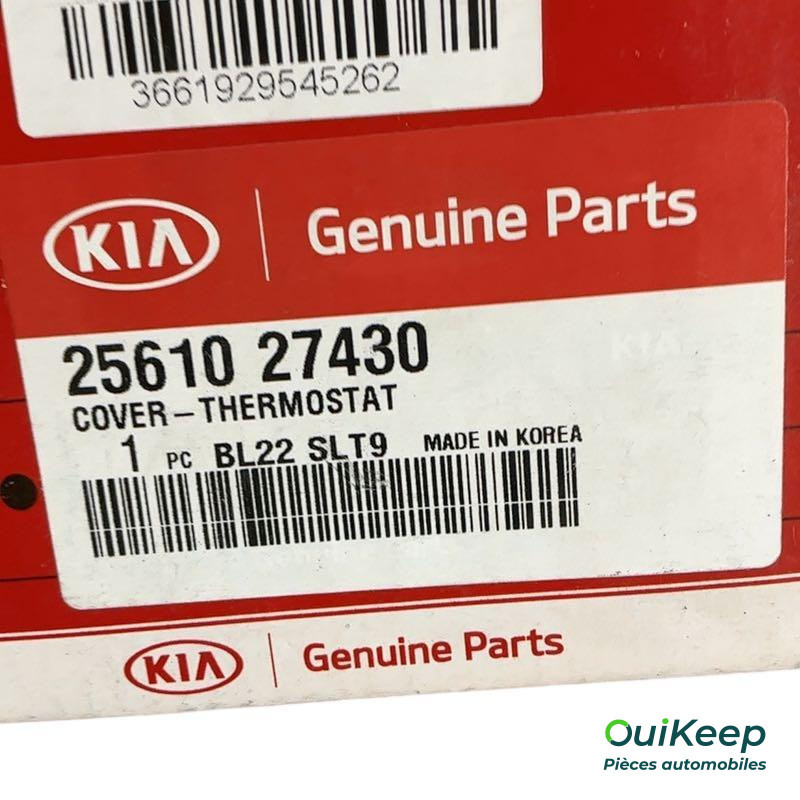 Thermostatgehäuse - KIA Ceed HYUNDAI i30 - 2561027430