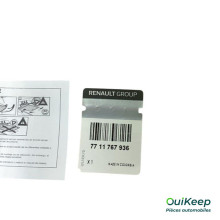Tapis de sol - RENAULT Captur - 7711767936