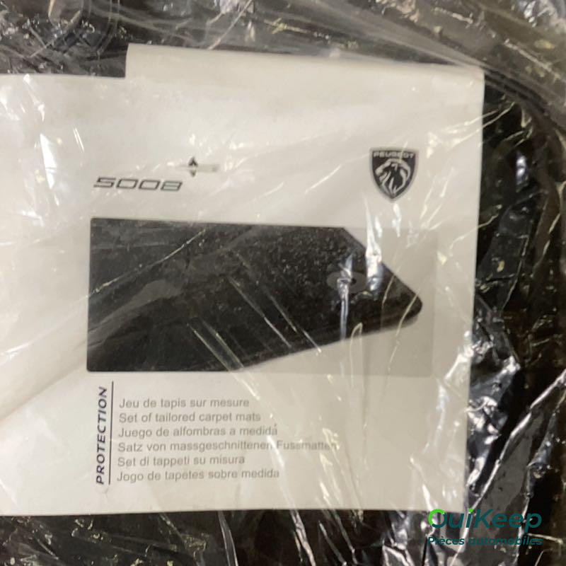 Tapis de sol anthracite 4 pièces - PEUGEOT 5008 - 1693490680
