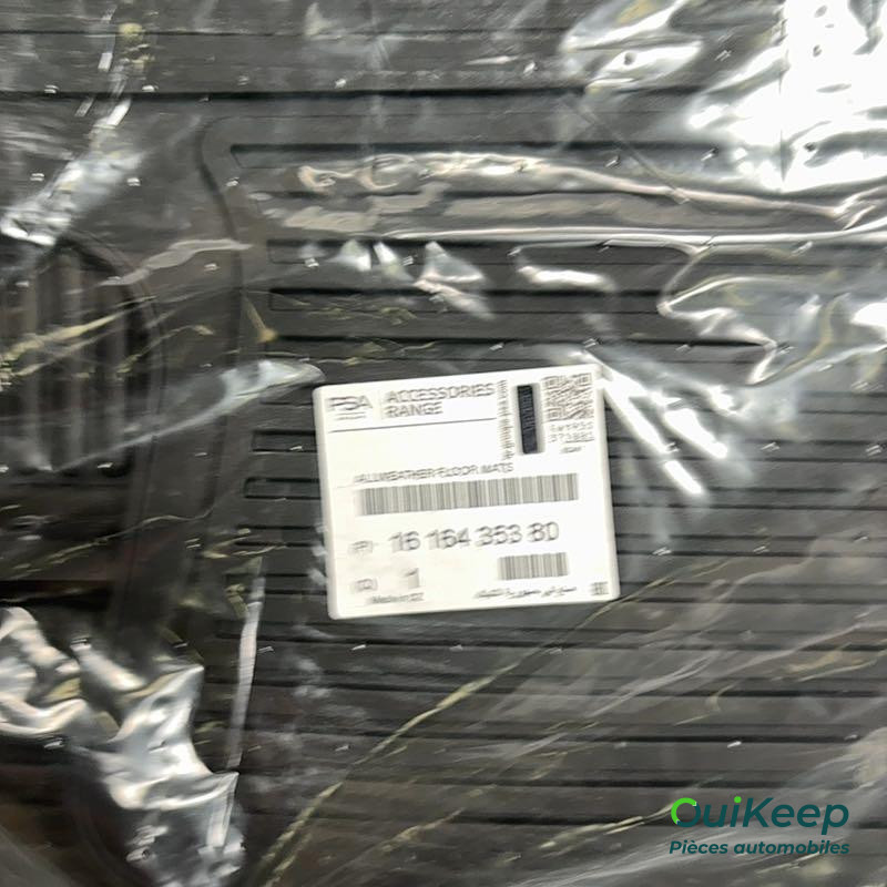 Tapis en caoutchouc - PEUGEOT 5008 - 1616435380