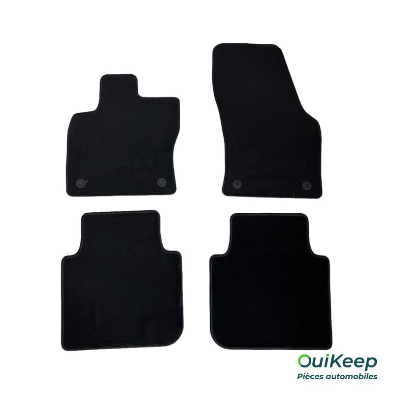 Tapis de sol en velours noir - SKODA Kodiaq - 566 863 011 XMV