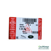 Tapis de coffre - LAND ROVER Discovery 5 L462 - LR082328