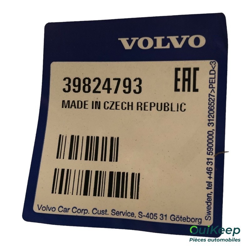 Tapicerka siedzeń w rzędzie 3 - VOLVO XC90 - 39824793