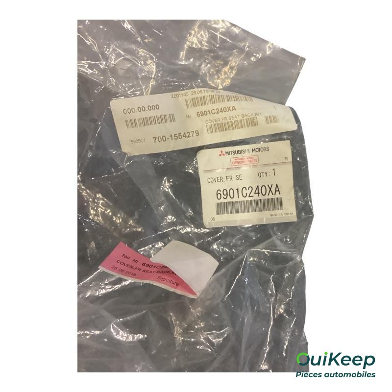 Skórzana tapicerka przedniego fotela - MITSUBISHI Outlander 3 - 6901C240XA